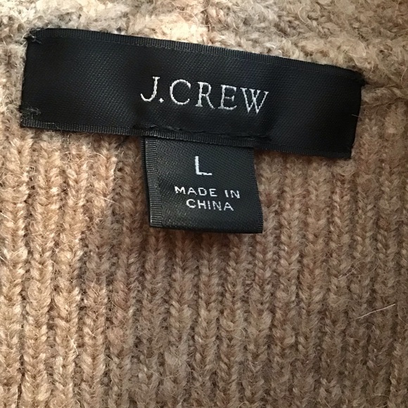 J. Crew Tan Knit Sweater - Picture 3 of 3